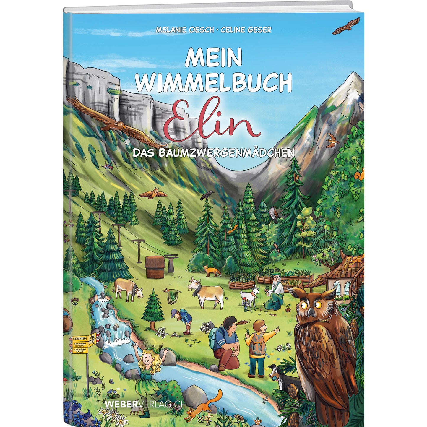 Holzfiguren-Set ELIN mit Buch nach Wahl (Limited Edition)